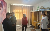 黨委委員、副院長(zhǎng)田迎春督查學(xué)院來華留學(xué)生疫情防控和線上學(xué)習(xí)